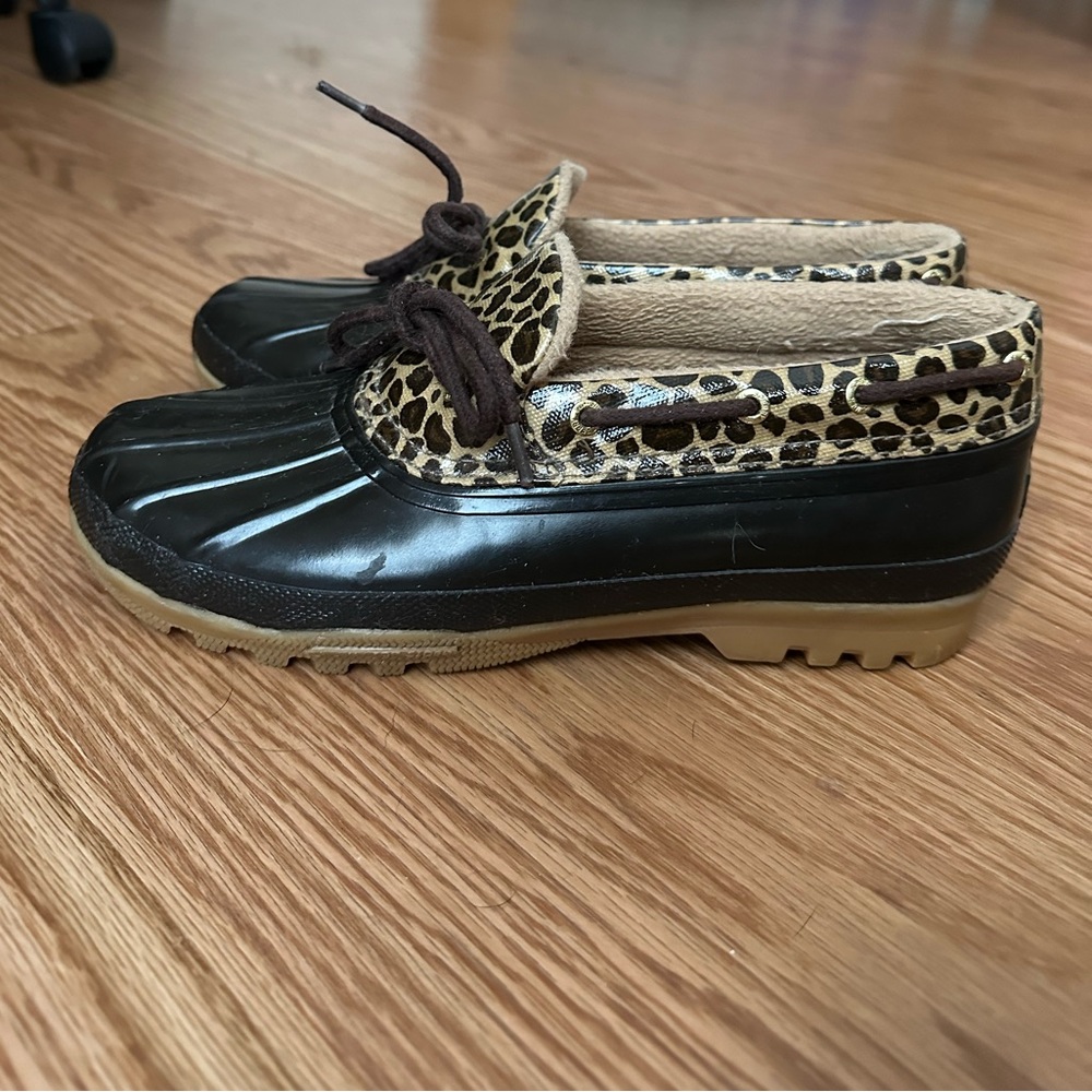 Sperry leopard duck boot - Picture 3 of 7